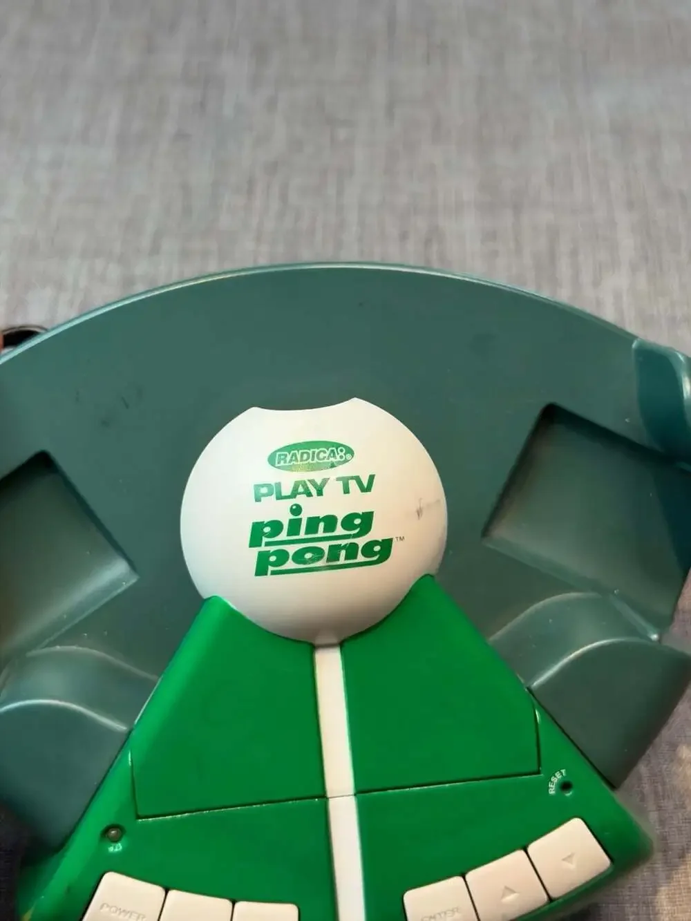 Radica Play TV Ping Pong Plug and Play Video Game Console